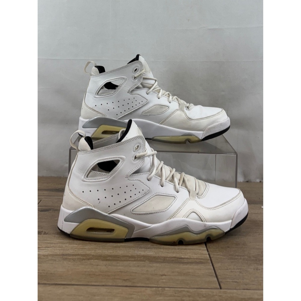 Nike Air Jordan 6‎ Rings White Silver Men's Basketball Shoes DH5424 100 Size 9.5